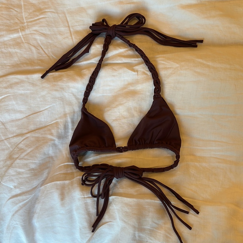 Mikoh Bikini Triangle Swimsuit Top